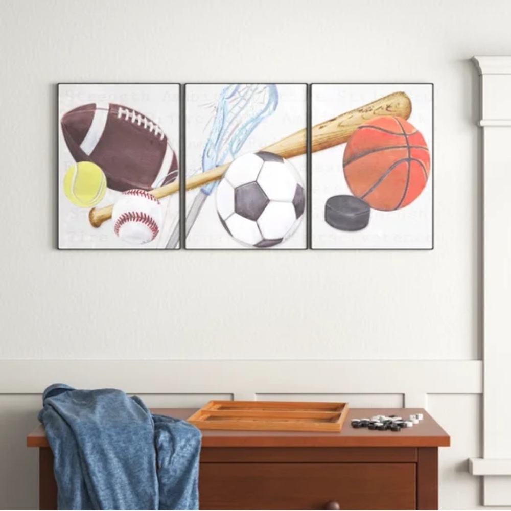 Abernathy Sports Wall Plaque / Canvas